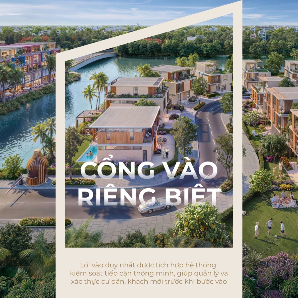 Cổng vào riêng biệt