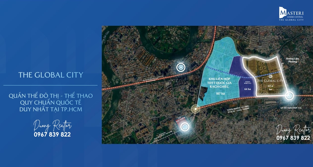 The Global City khu đô thị Quốc Tế duy Nhất tại Trung Tam Tp.HCM