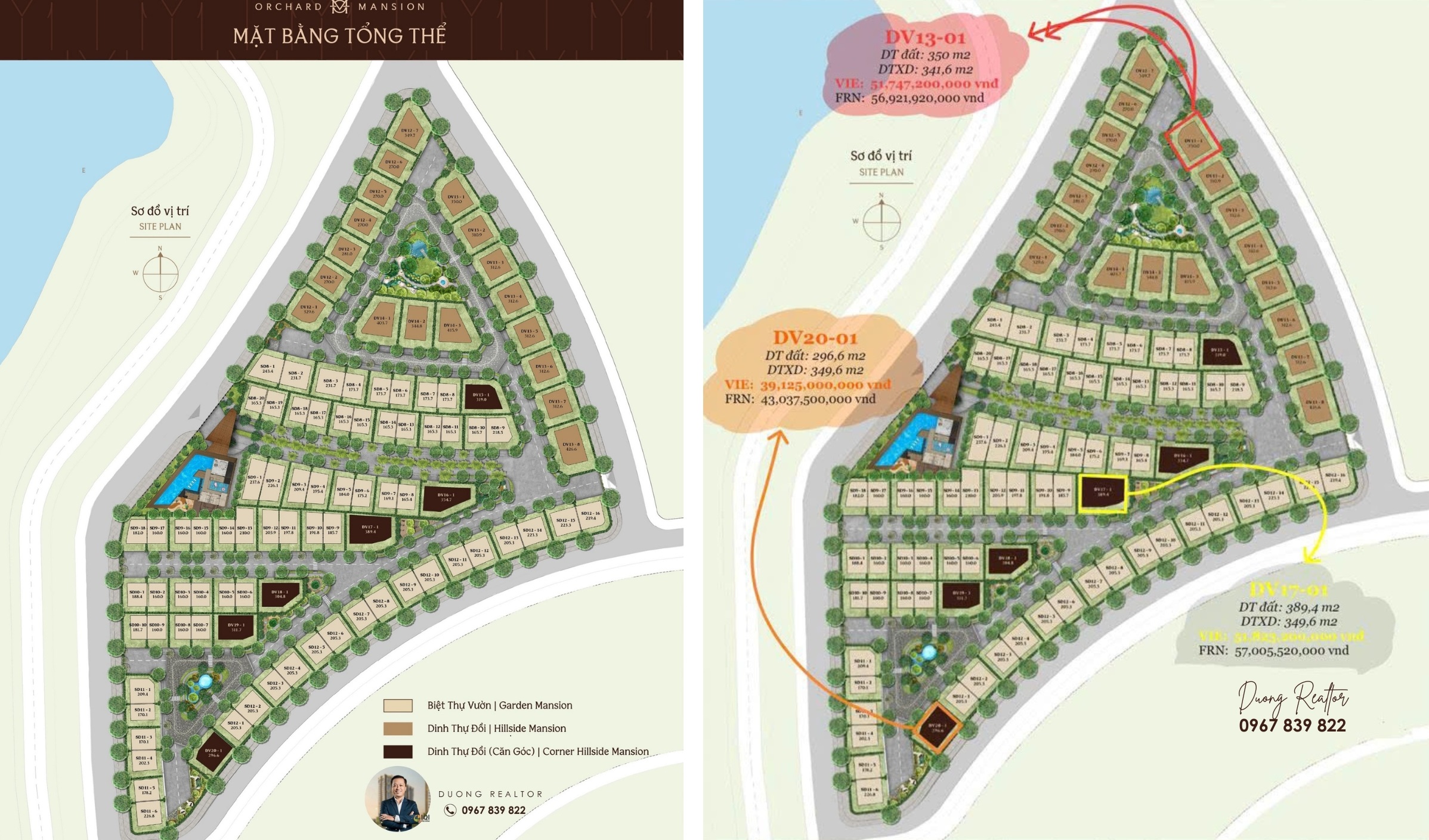 Giỏ hàng Dinh Thự Orchard Mansion cập nhật mới nhất tháng 3.2026