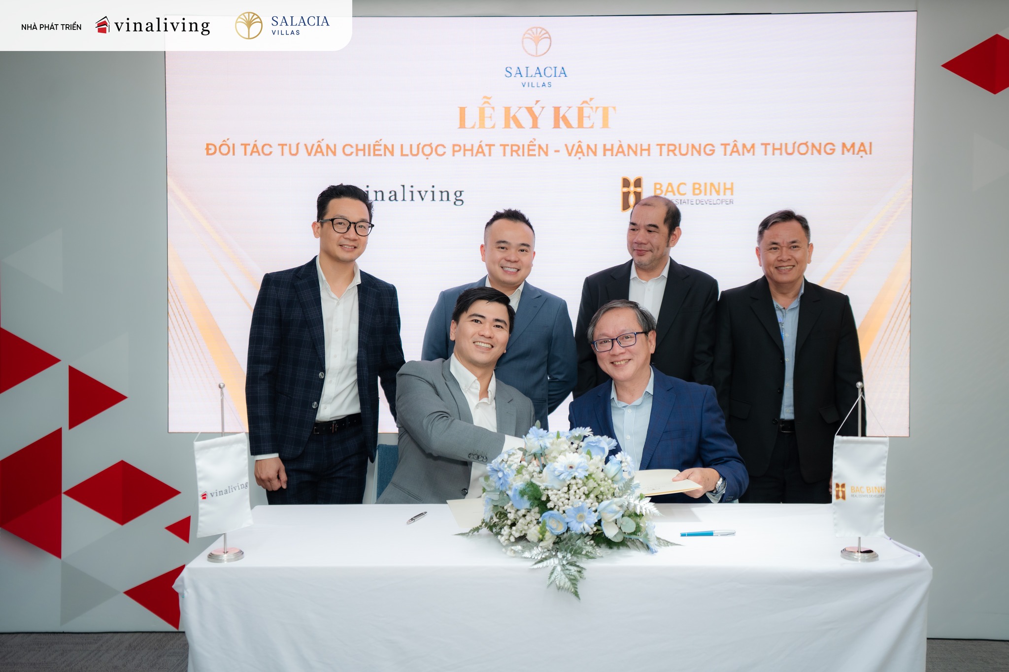 Vinaliving ký kết hợp tác với Bắc Bình vận hành trung tâm thương mại 5 tầng tại Salacia