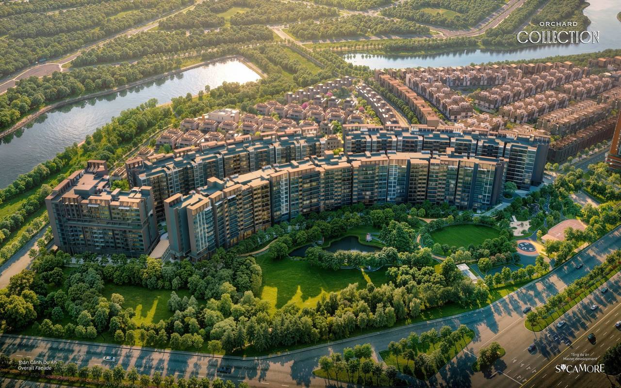 Phối cảnh trung tầng Orchard Collection