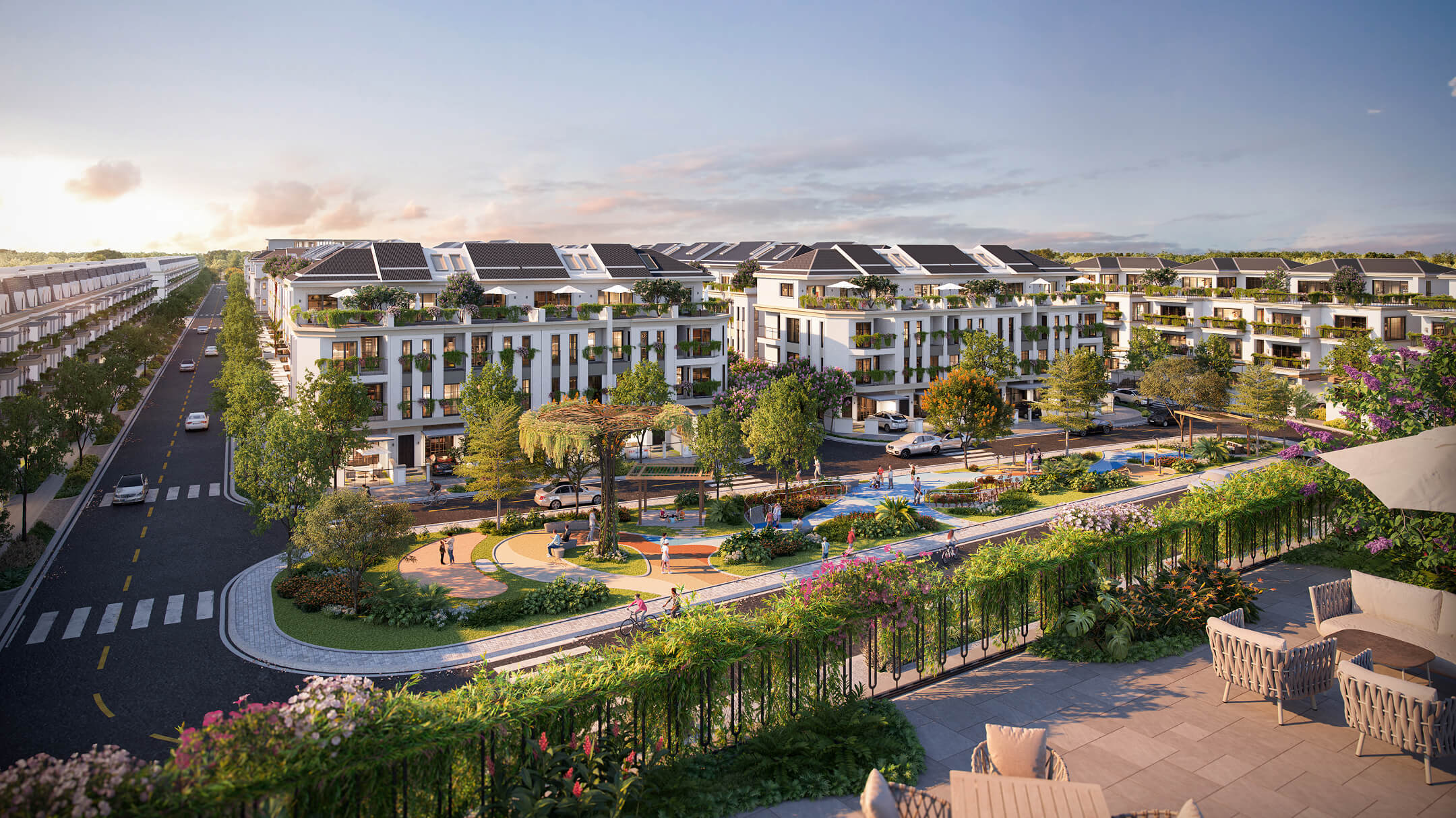 Salacia Villas - Khu biệt thự bán compound đầu tiêntại Phú Mỹ