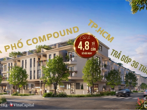 Salacia Villas Phú Mỹ - Nhà phố biệt thự Compound đầu tiên tại Phú Mỹ