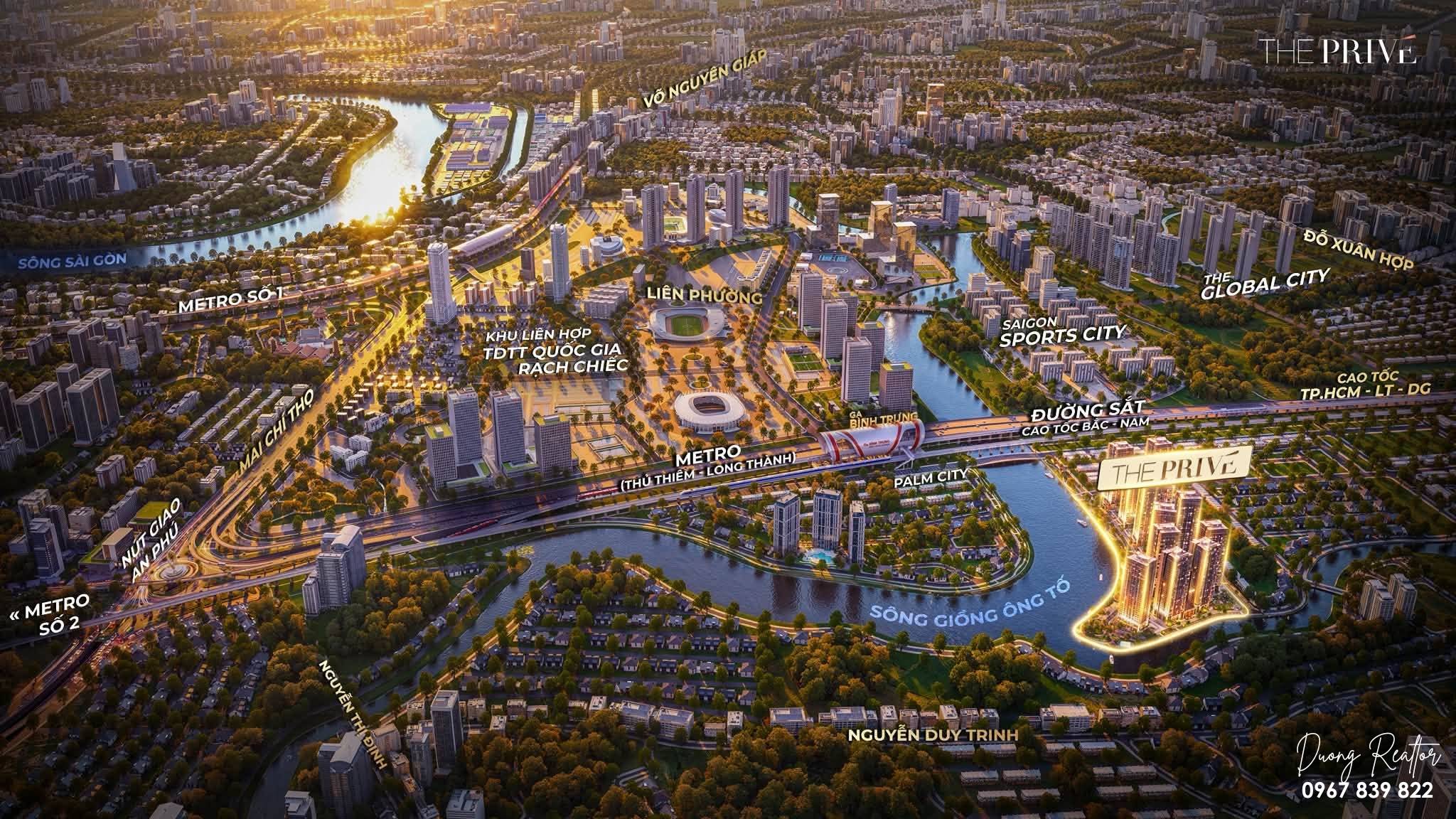 The Prive và quy hoạch Rạch Chiếc