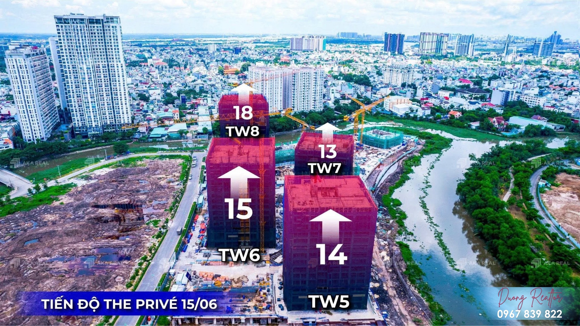 Tiến độ The Prvie Rạch Chiếc tháng 6.2026