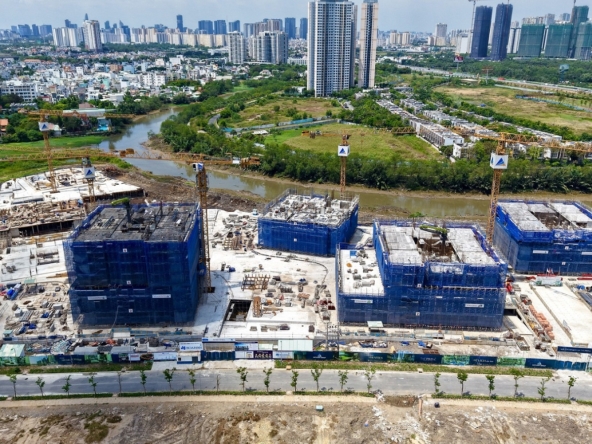 Tiến độ The Prive Rạch Chiếc tháng 3 2026