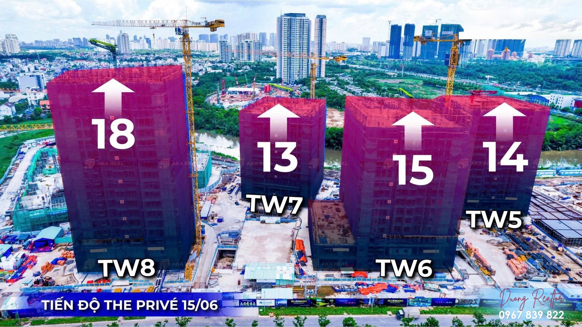 Tiến độ The Prvie Rạch Chiếc tháng 6.2026