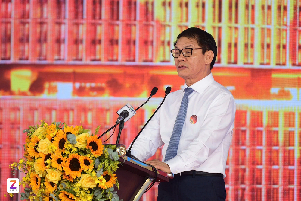 ông Trần Bá Dương phát biểu tại Lễ khởi công metro Bến Thành - Thủ Thiêm