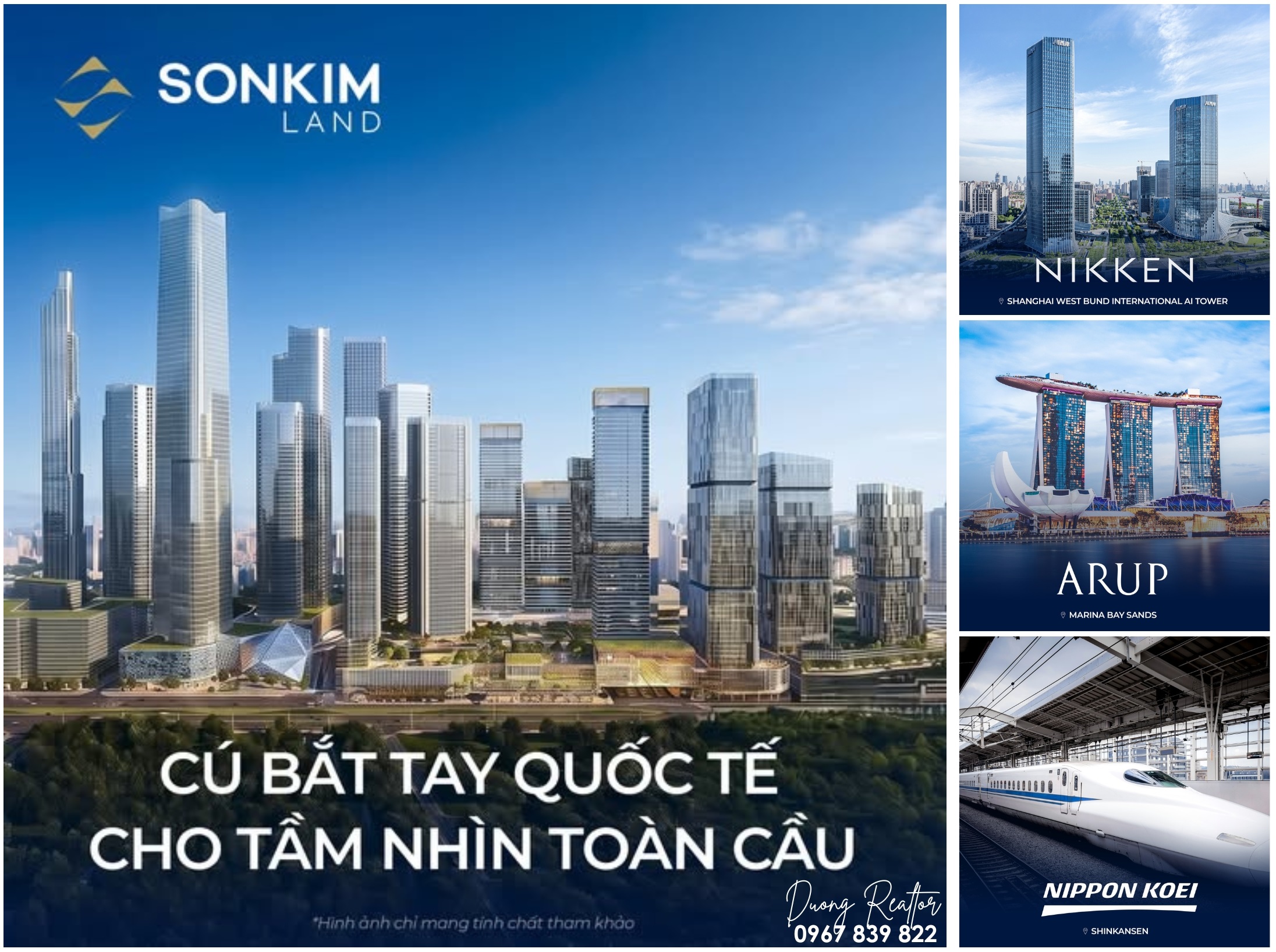 Cú bắt tay quốc tế cho tầm nhìn toàn cầu