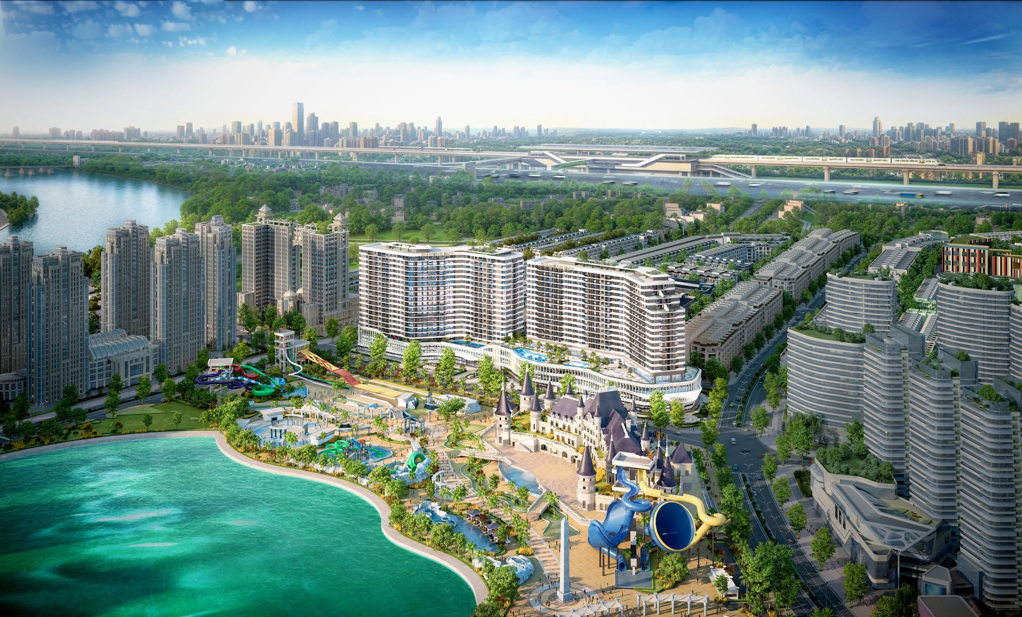 Diamond Sky - Khu căn hộ đầu tiên tại Vạn Phúc City