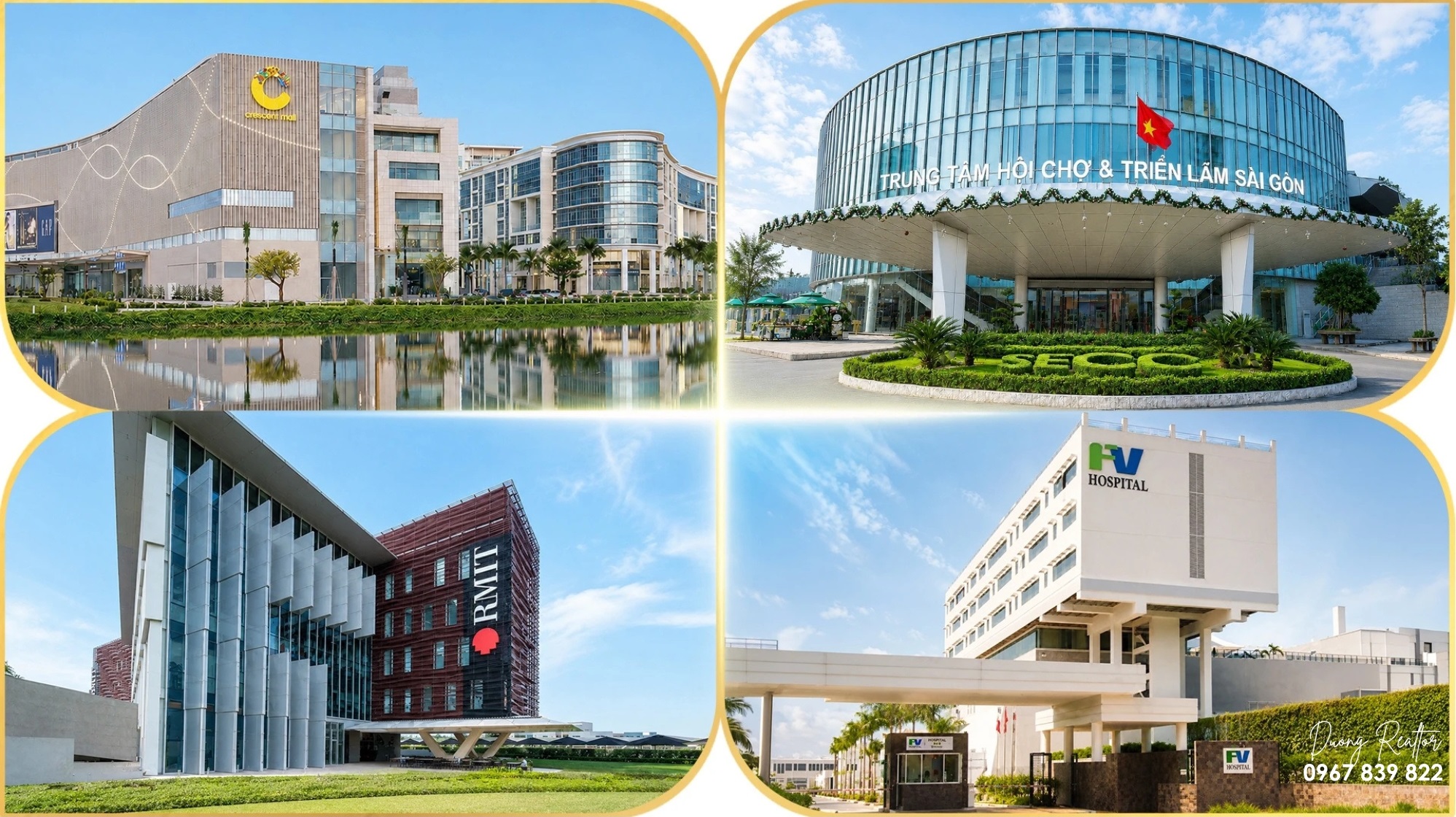 Hệ thống trường học và bệnh viện quốc tế