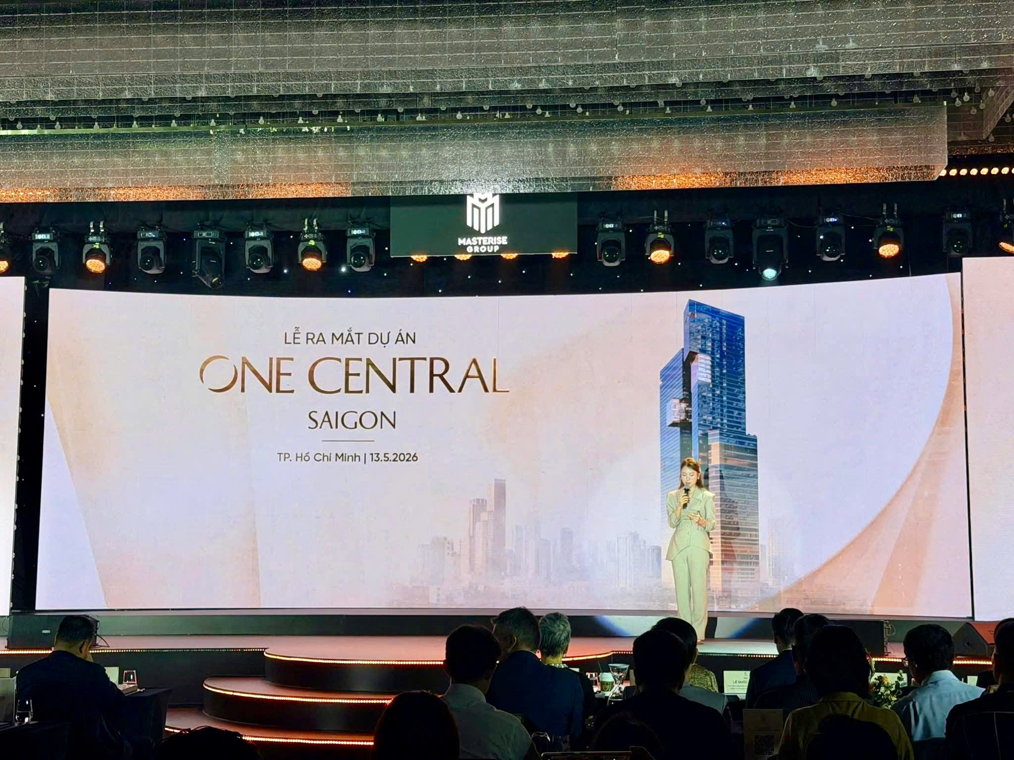 Lễ ra mắt dự án One Central Saigon sáng nay 13.05.2026