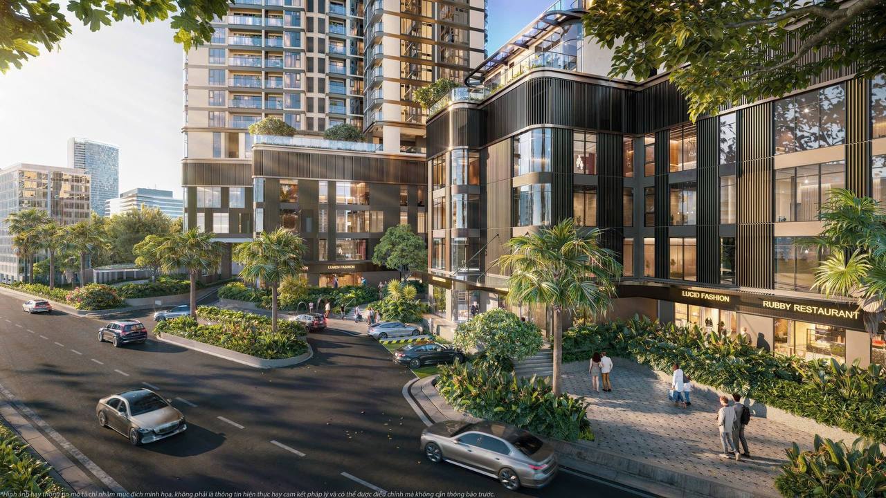 Lối ra vào dự án Vlasta Đào Trí