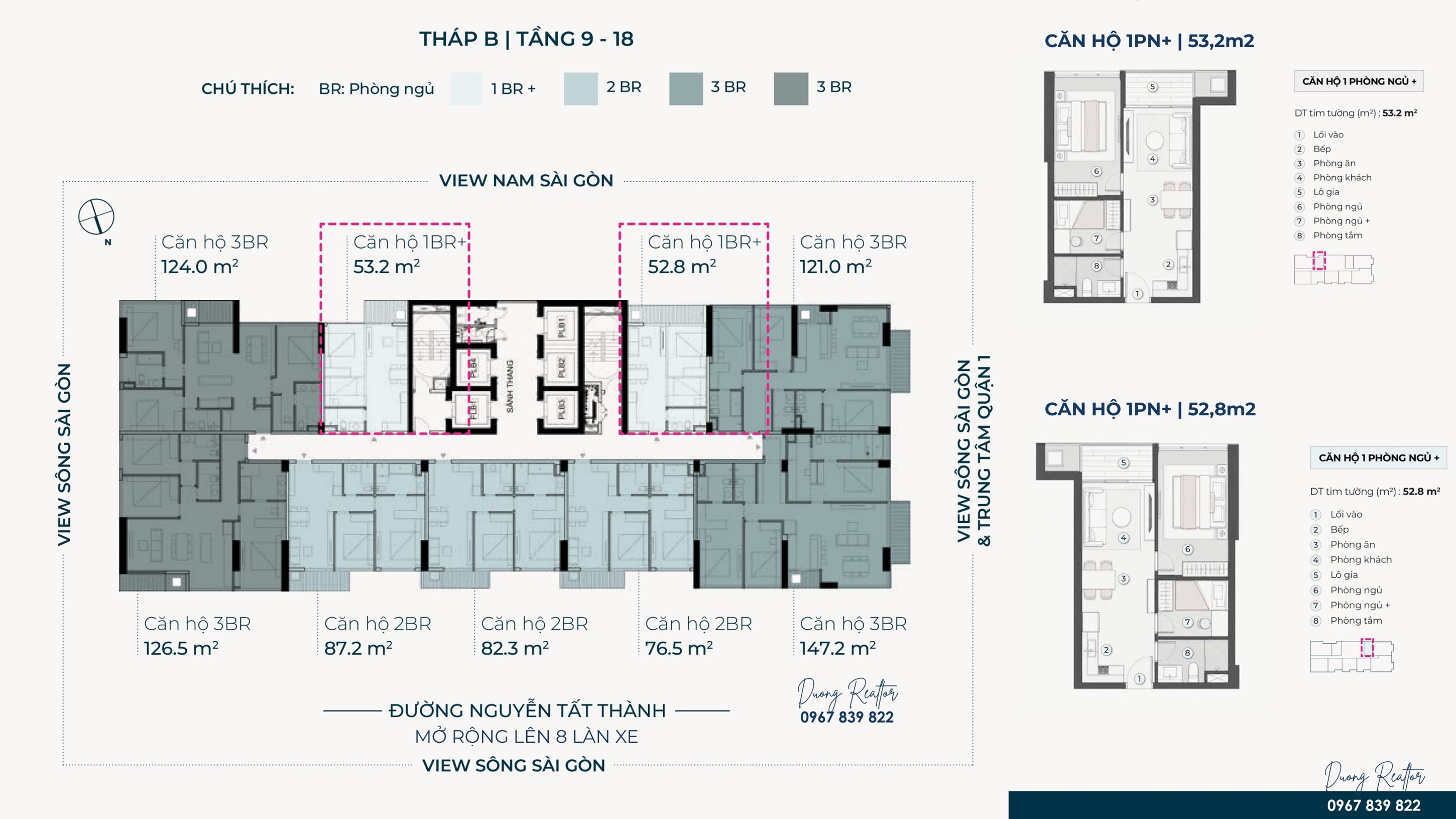 Thiết kế căn hộ 1PN+