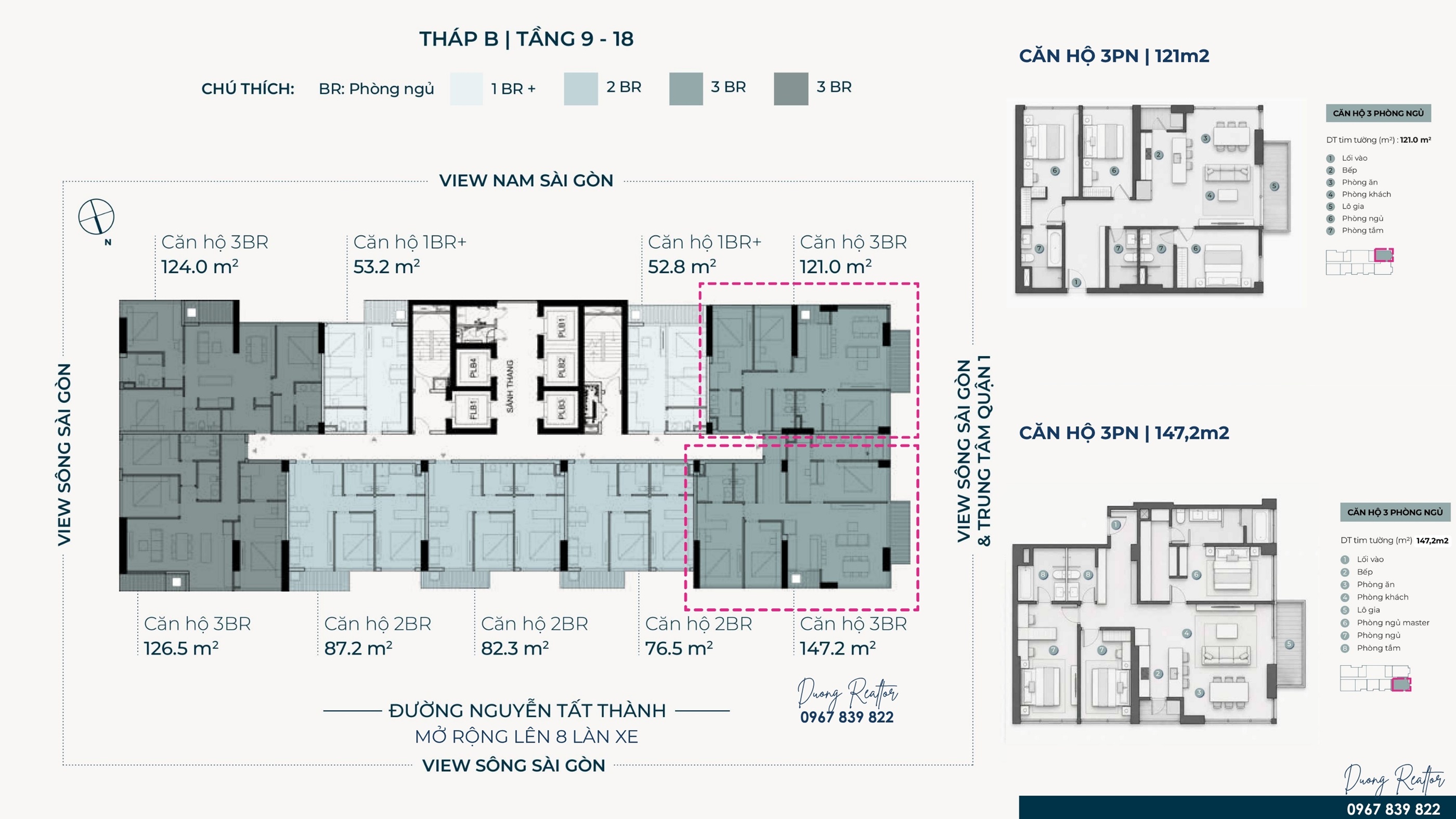 Thiết kế Căn hộ 3PN