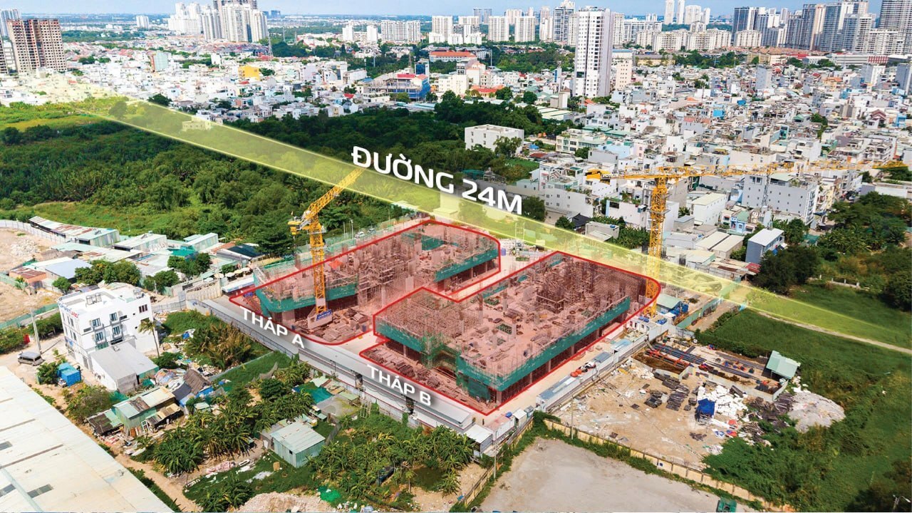 Tiến độ Vlasta Premier Phú Thuận tháng 6 2026