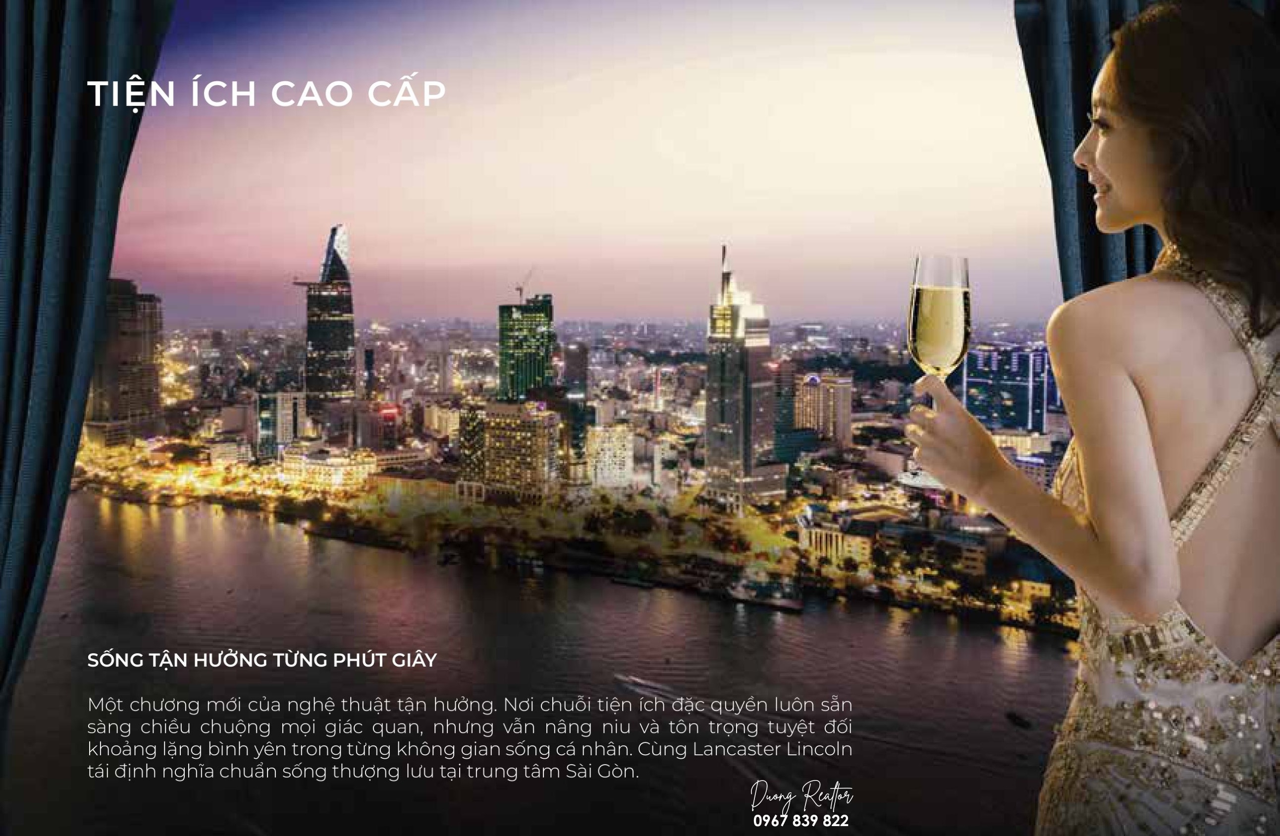 Tiện ích Lancaster Licoln cao cấp