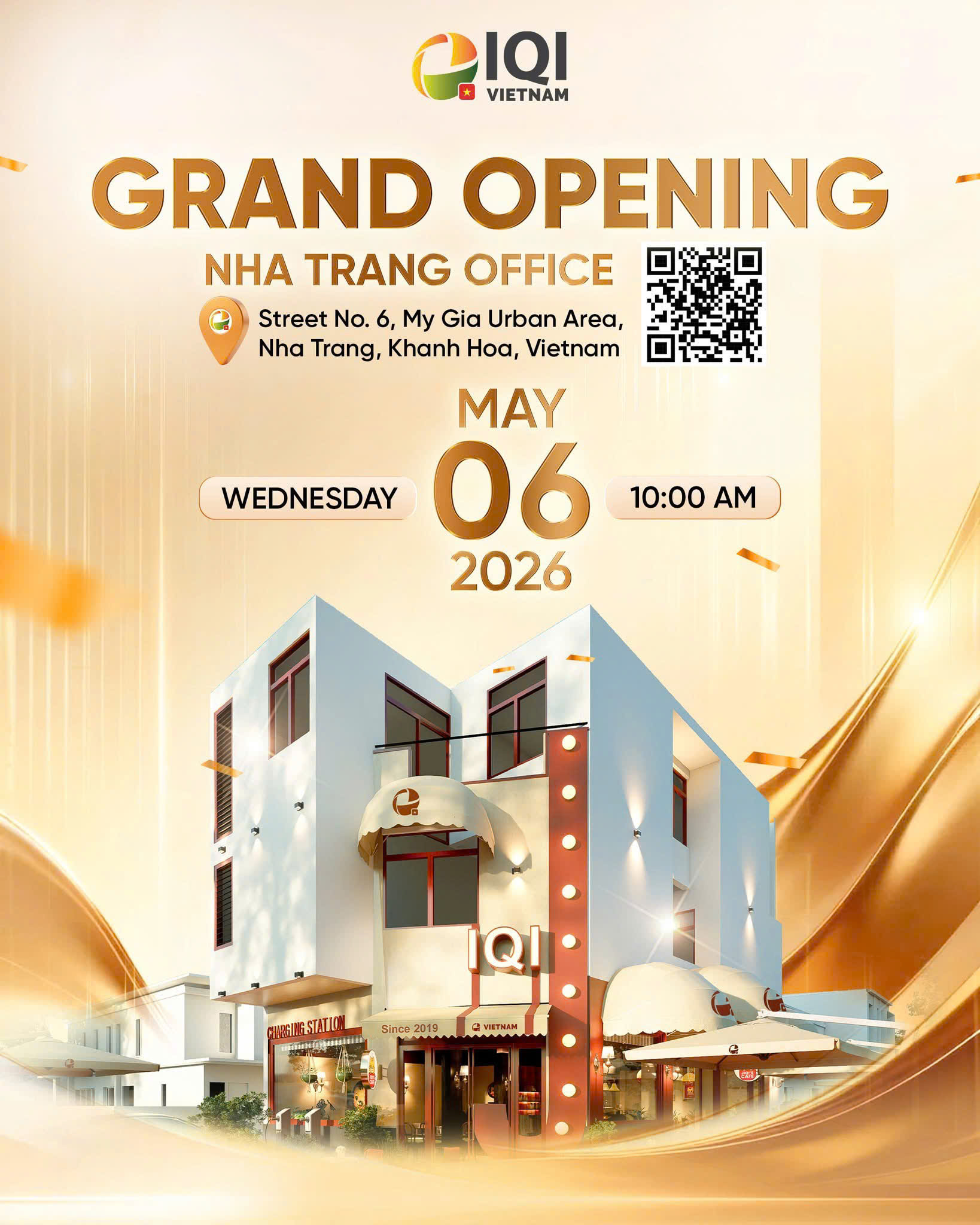 Văn phòng IQI Việt Nam tại Nha Trang thiết kế theo Concept Cafe tăng kết nối trải nghiệm