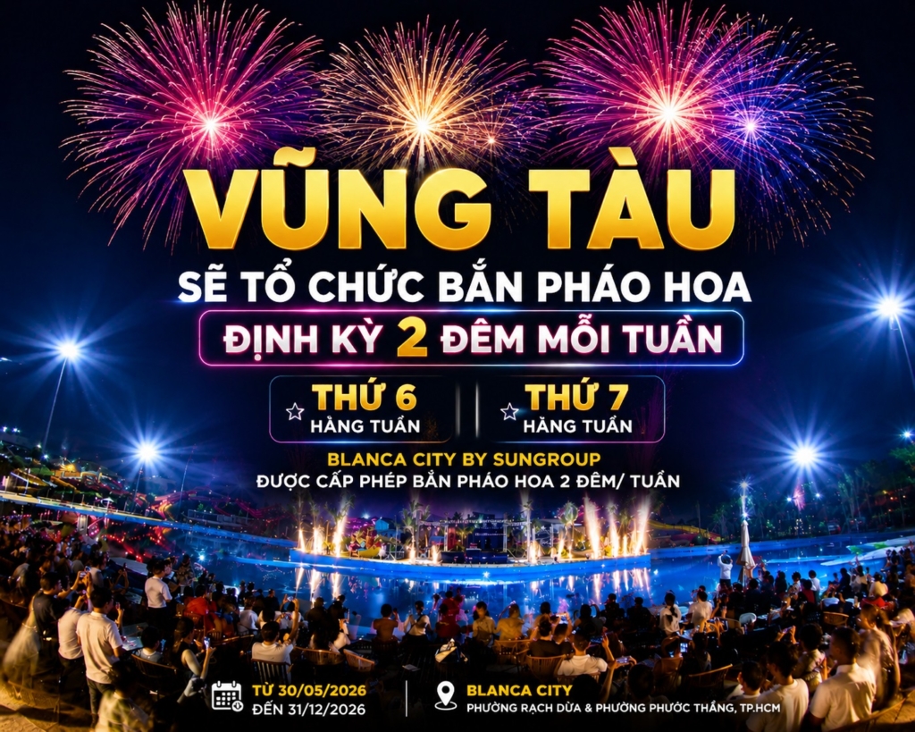 Blanca-City-duoc-cap-phep-ban-phao-hoa-2-dem-moi-tuan