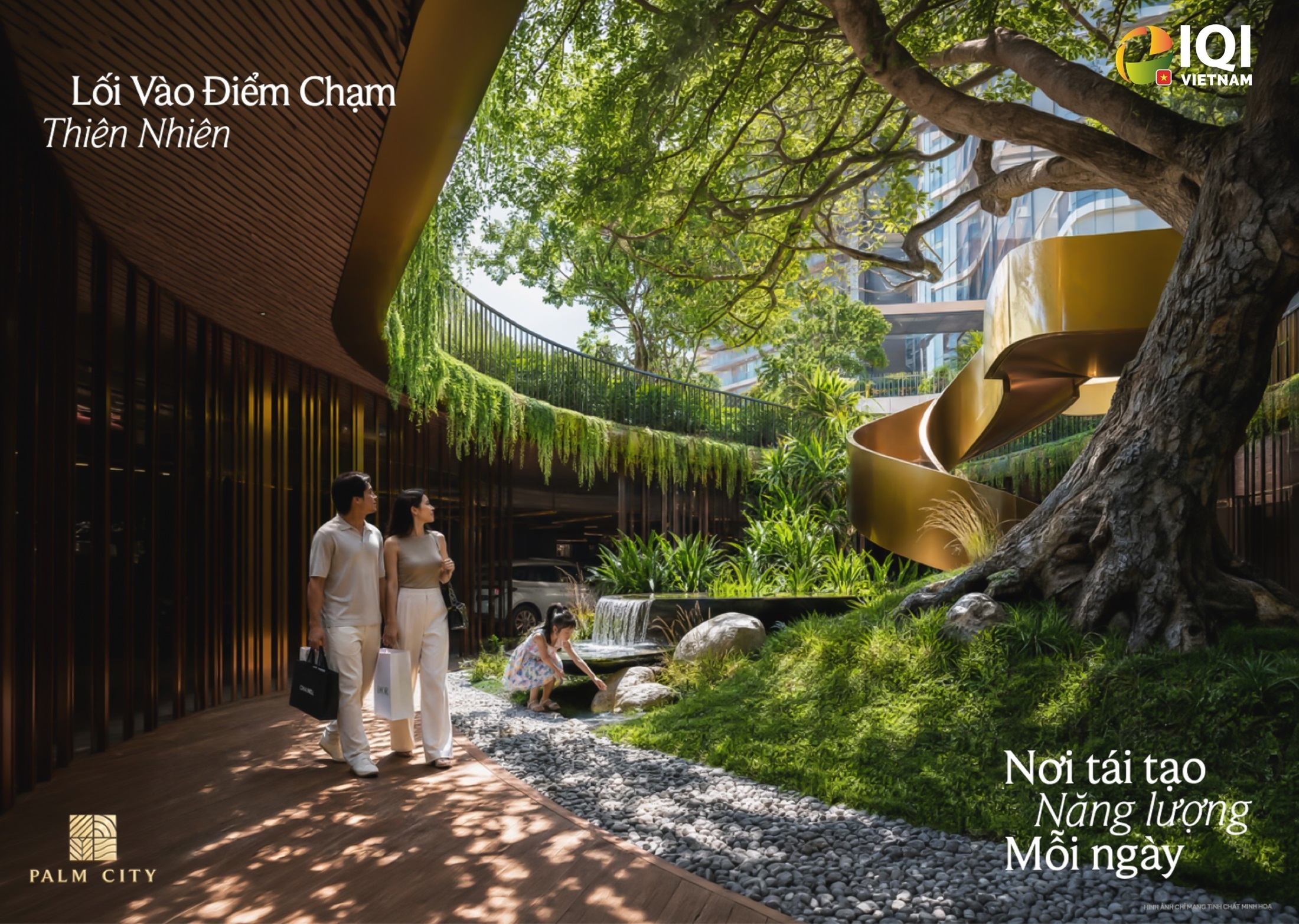 Lối vào chạm thiên nhiên