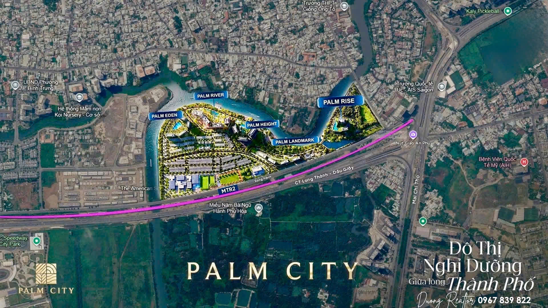 Palm City - Đô thị ngỉ dưỡng giữa lòng thành phố