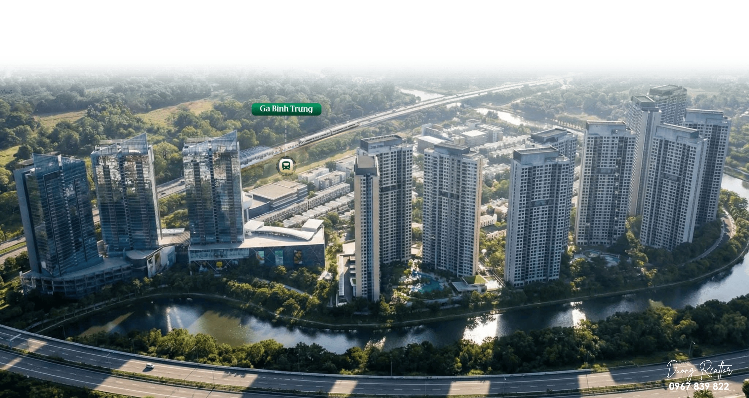 Palm River liền kề Ga Bình Trưng