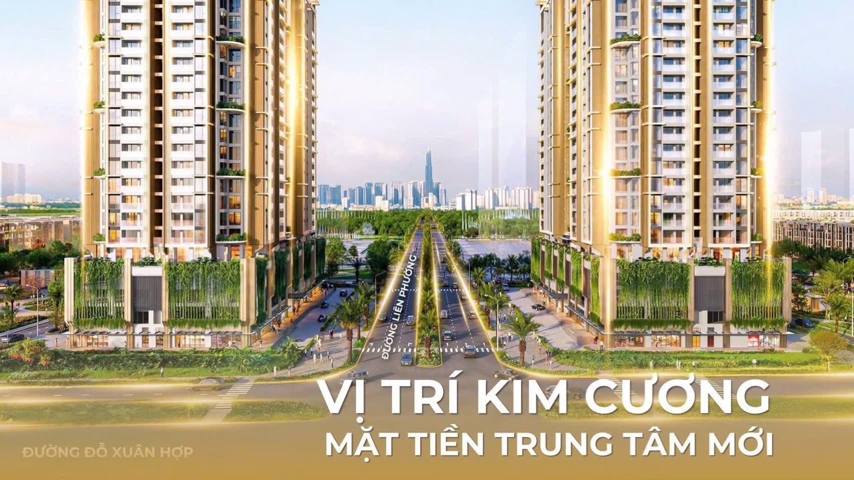 Vị trí KIM CƯƠNG trung tâm mới The Global City