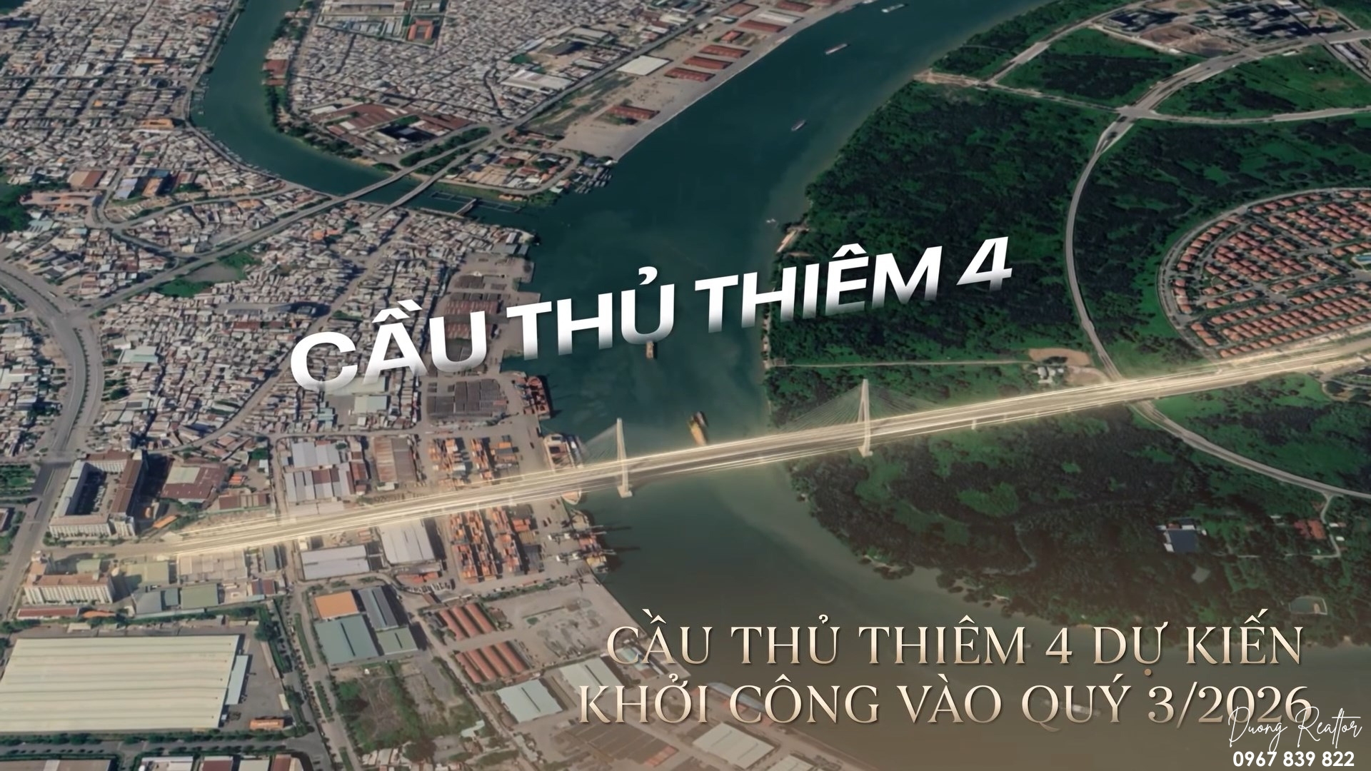 Cầu Thủ Thiêm 4 khởi công vào quý 3 2026
