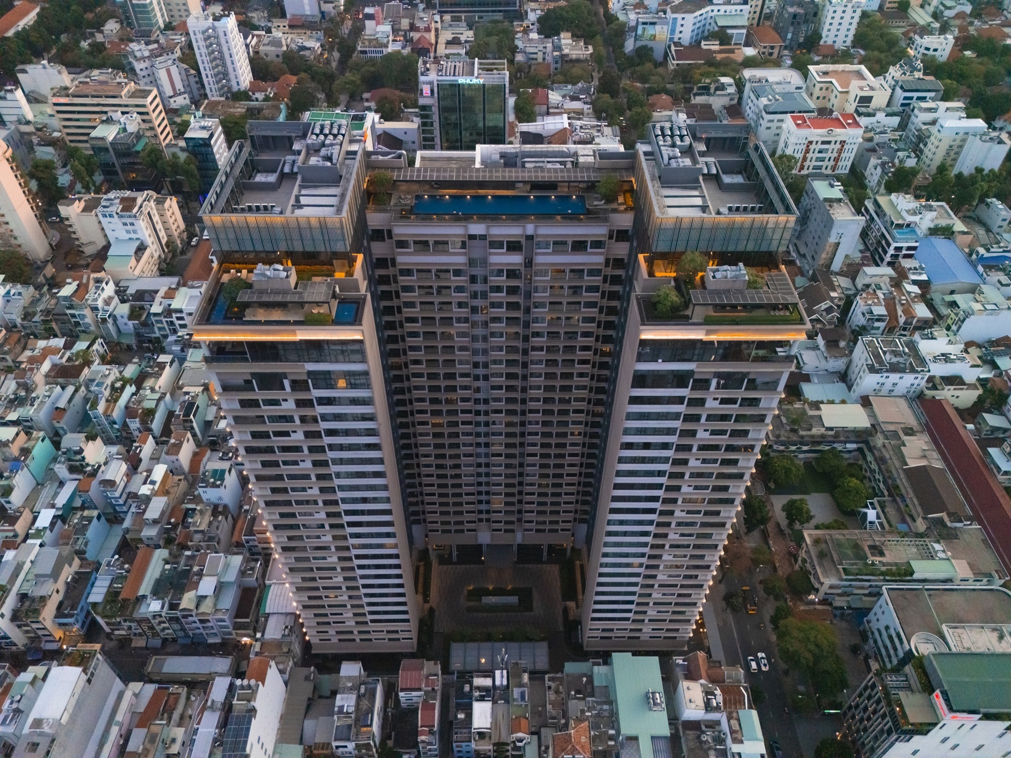 Hình thực tế dự án The MarQ ở 29B Nguyễn Đình Chiểu Quận 1