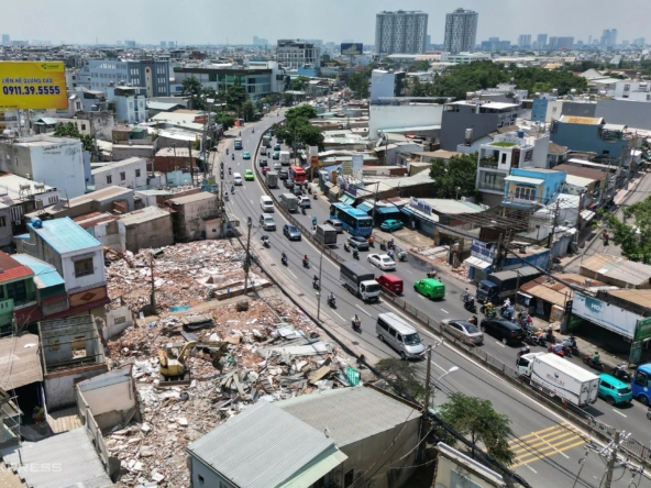 Quốc lộ 13 đã giải phóng 70% bàn giao mặt bằng vào cuối tháng 7.2026