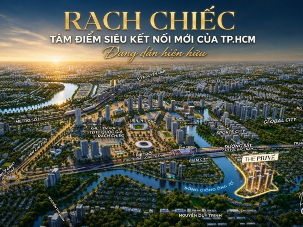 Rạch Chiếc - Tâm điểm siêu kết nối mới của Tp.HCM đang dần hiện hữu