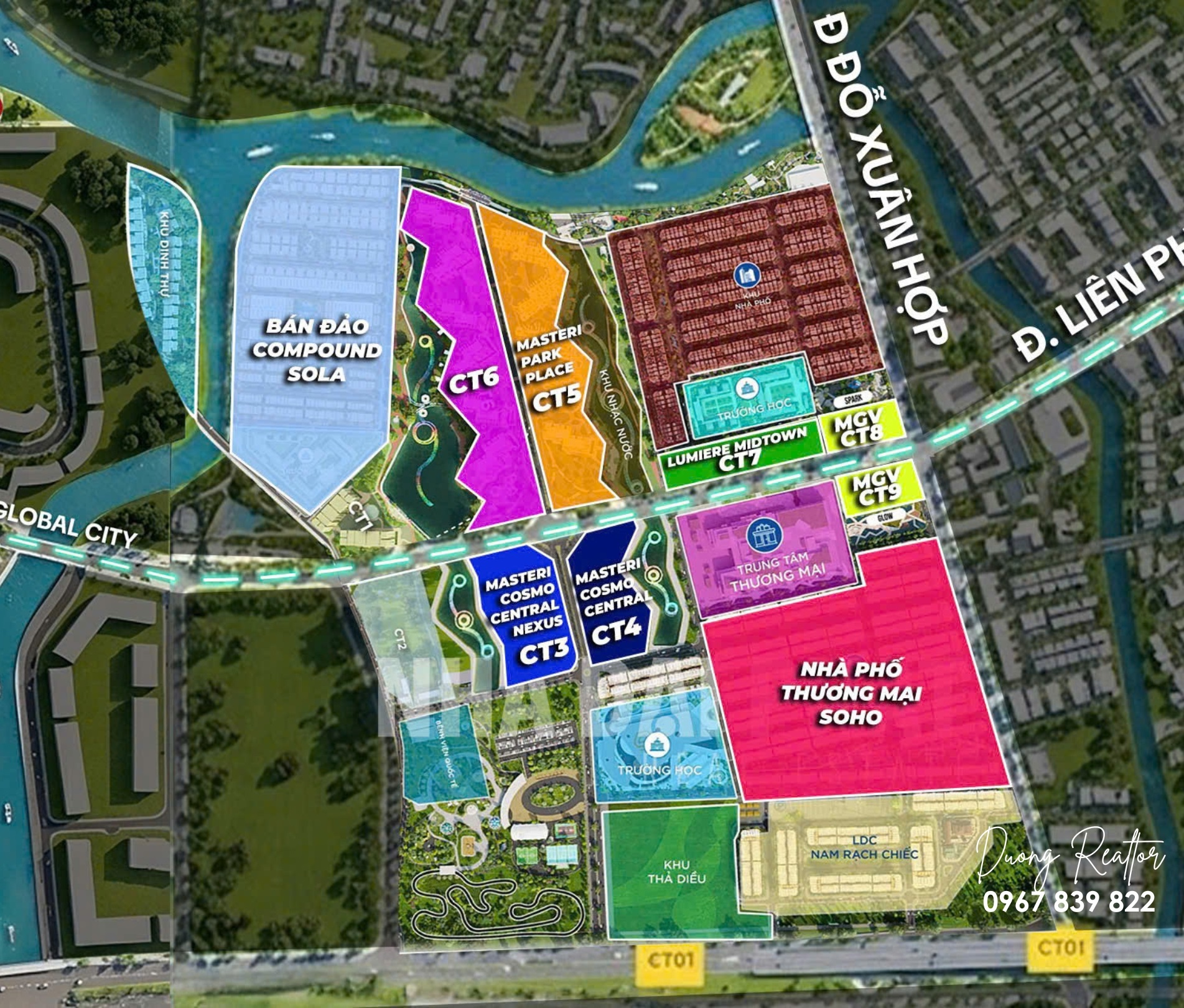 The Global City - khu đô thị Quốc Tế ALL IN ONE quy mô 117,4ha