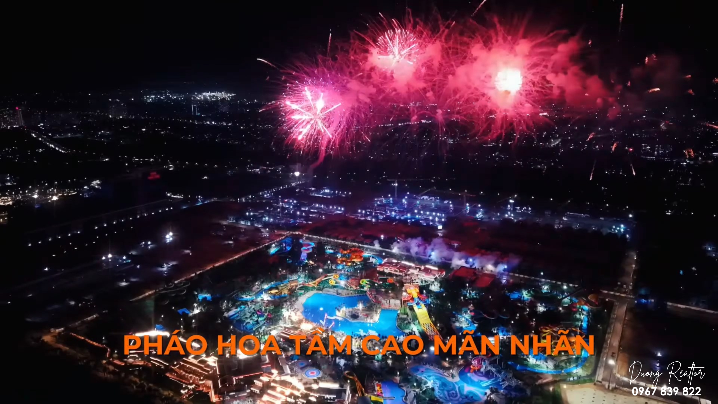 Thưởng thức màn pháo hoa mãn nhãn tạ Blanca city