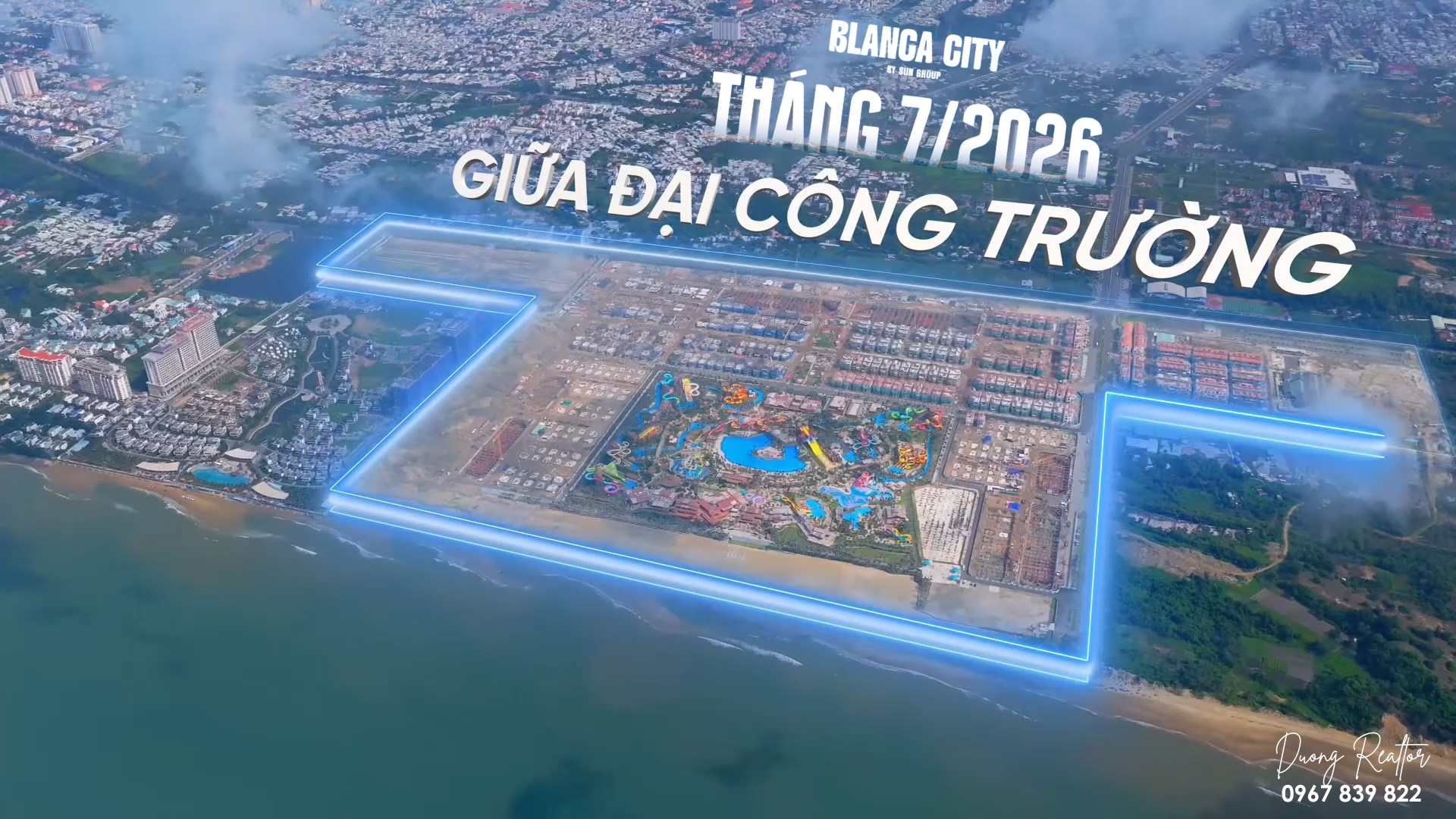 Tiến độ Blanca city tháng 7 2026