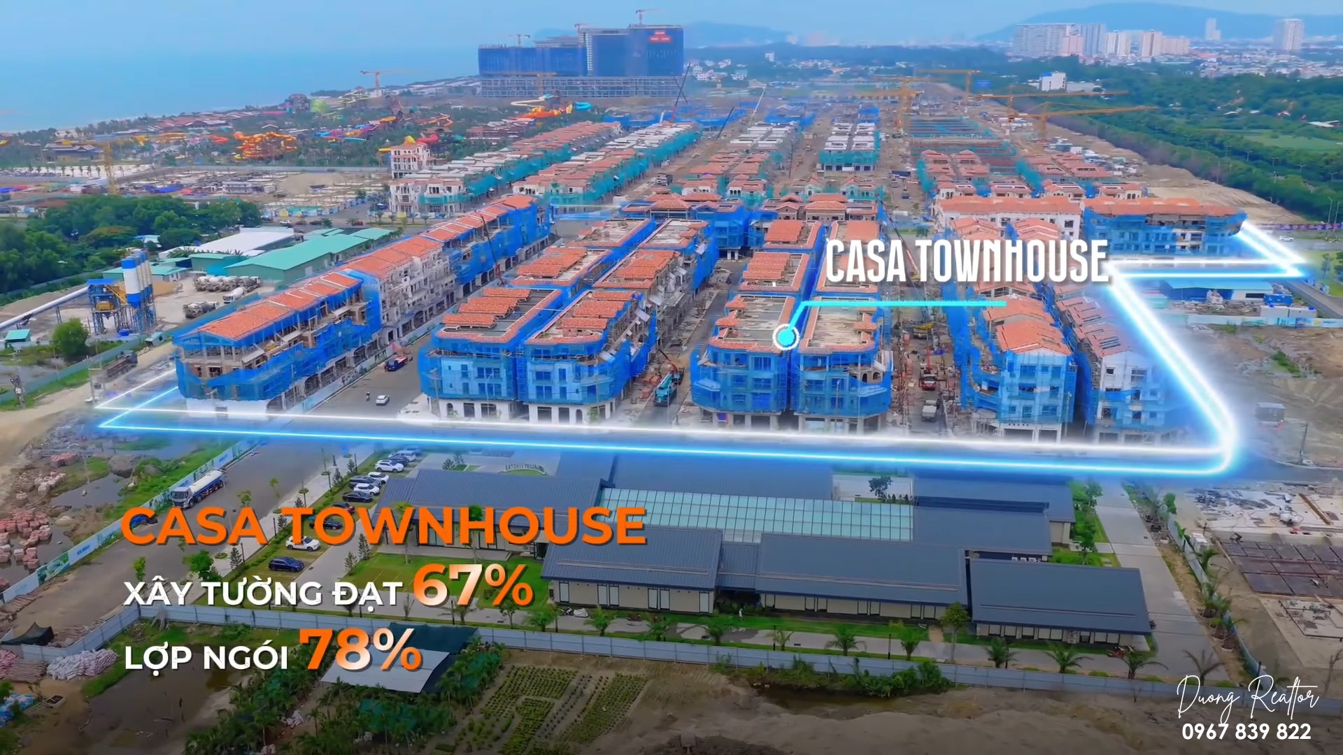 Tiến độ Casa Townhouse tháng 7 2026