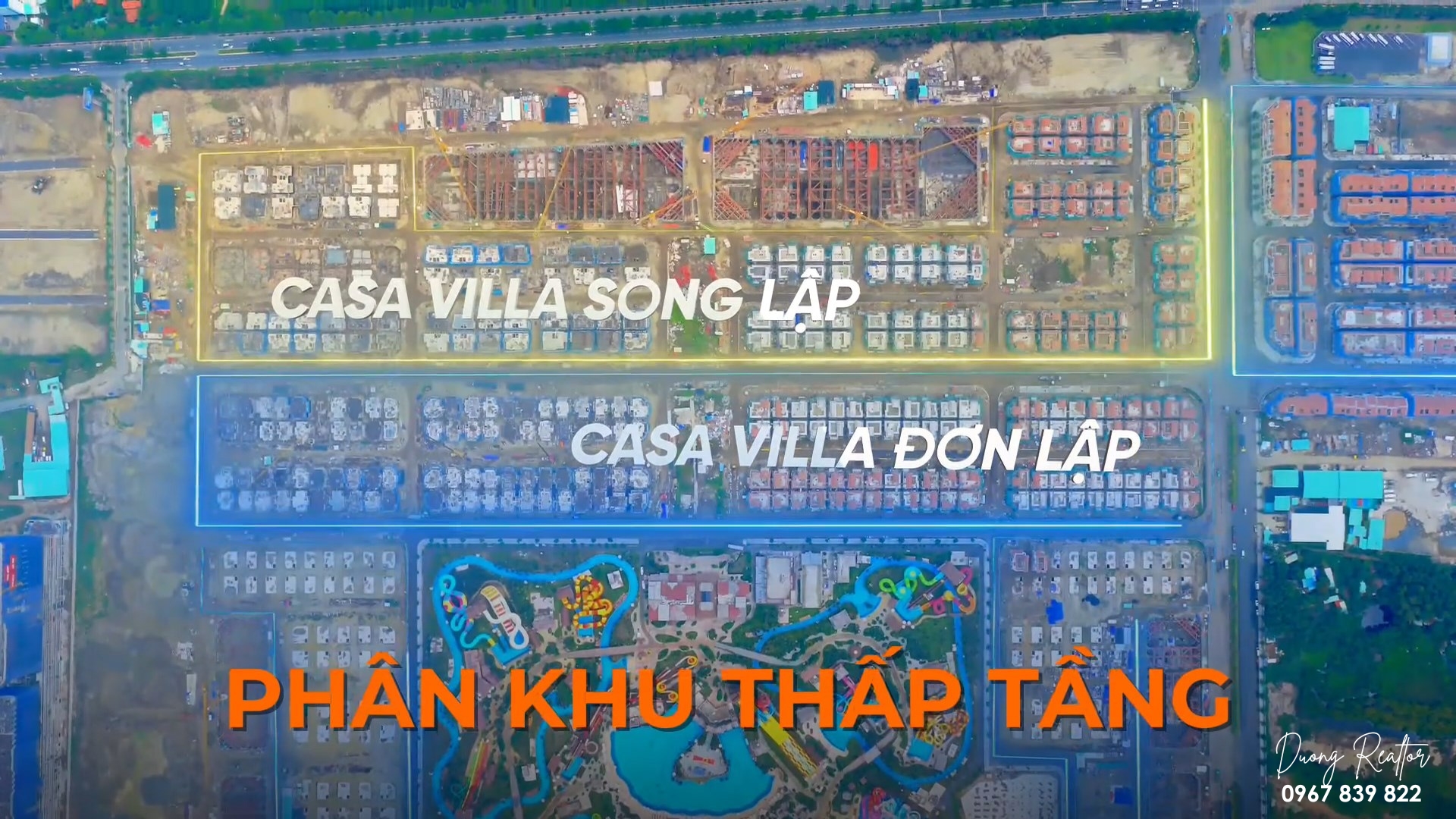 Tiến dộ phân khu thấp tầng Casa Blanca City