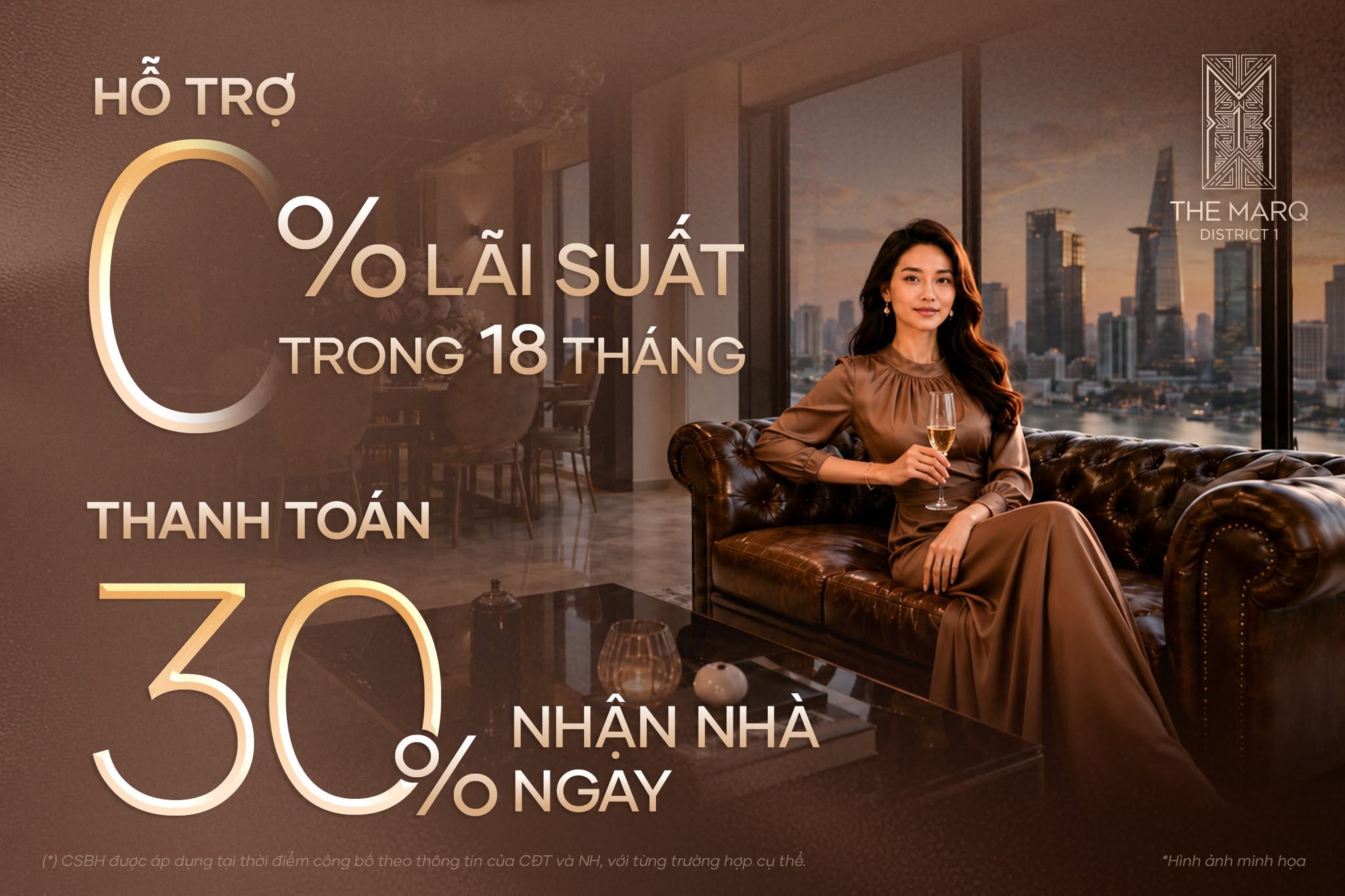 Vay bank hỗ trợ lãi suất 0% 18 Tháng