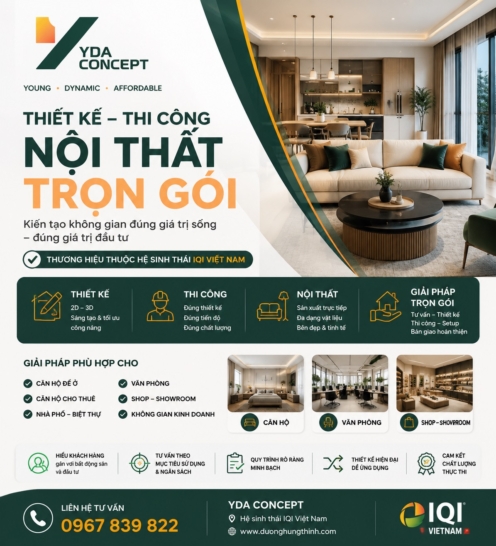 YDA Concept - Thiết kế thi công nội thất trọn gói