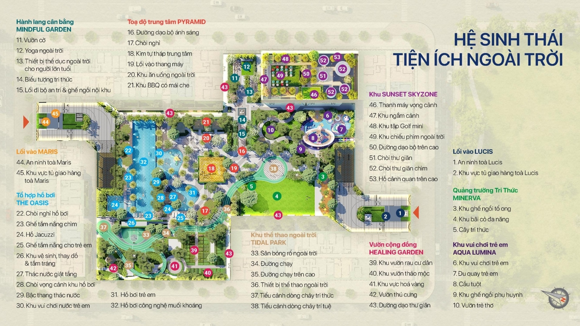 Hệ tiện ích ngoài trời TT Genesis