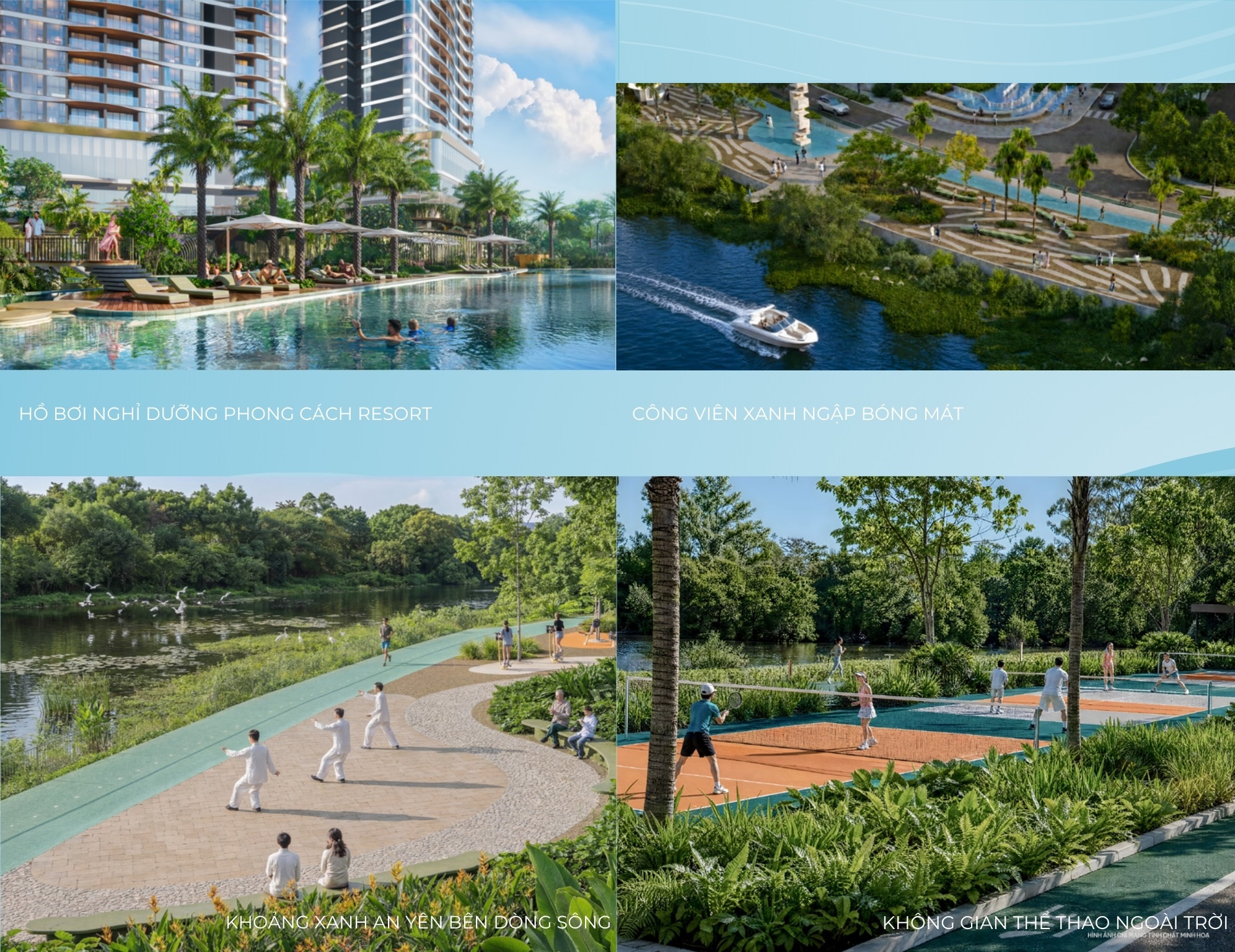 Hồ bơi nghỉ dưỡng phong cách Resort
