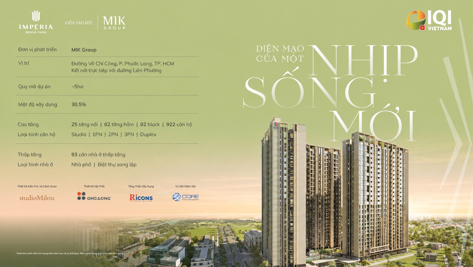 Imperia Sensa Park - Diện mạo của Nhịp Sống Mới