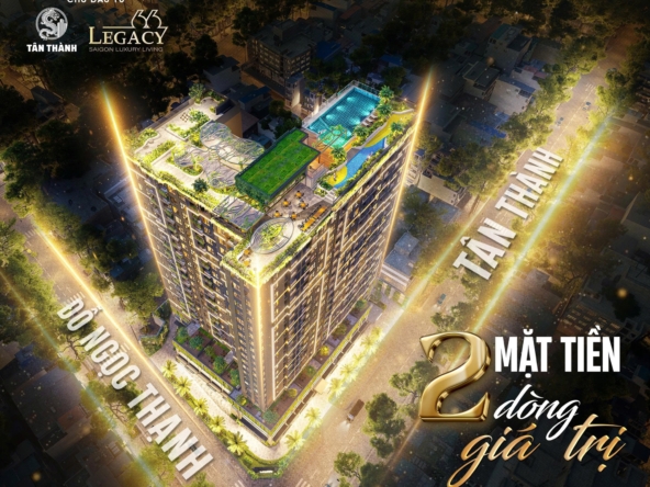 Phối cảnh dự án Legacy 66 Tân Thành
