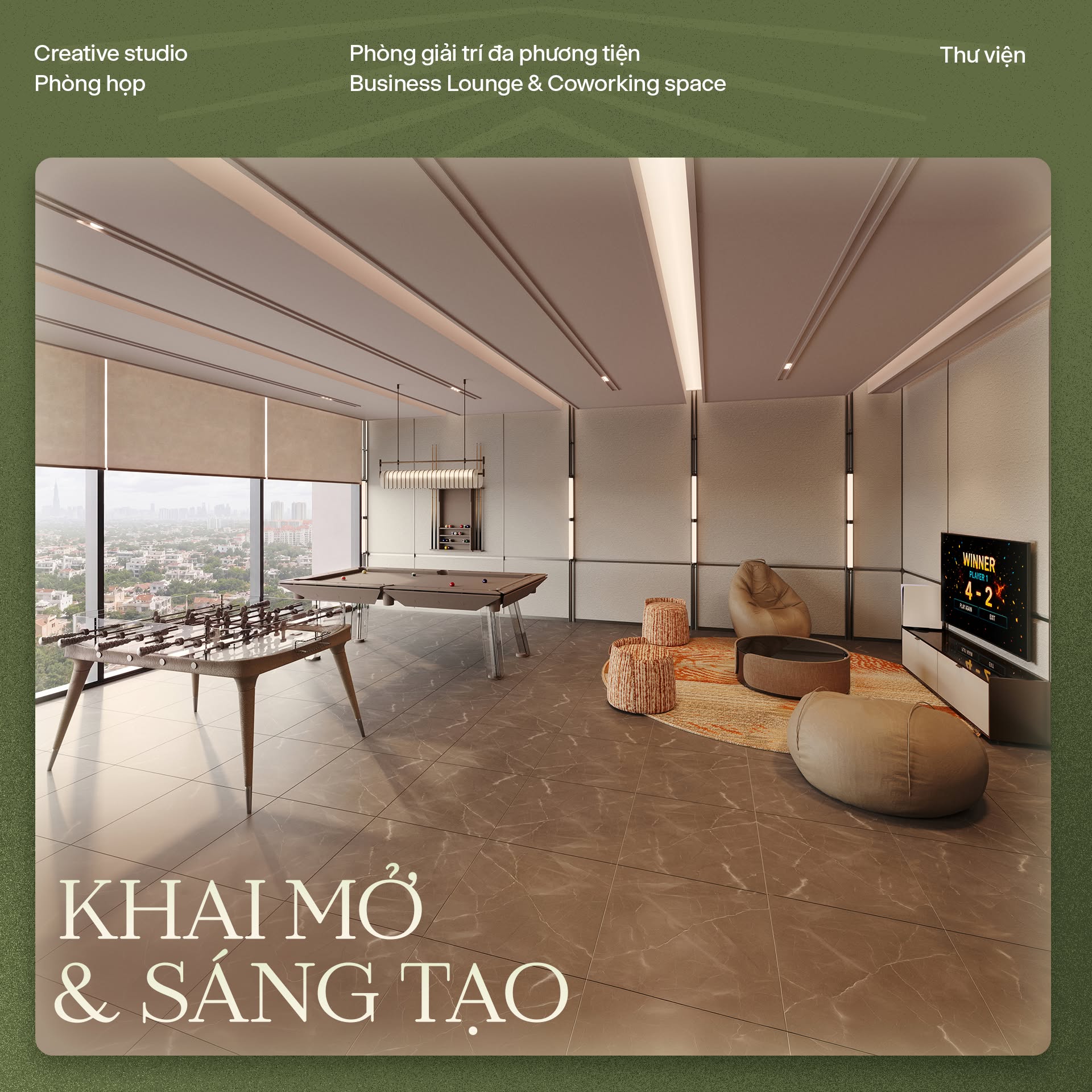 Phòng giải trí đa phương tiện