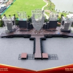 Sân khấu Concert Tổ Quốc Trong Tim đã sẵn sàng