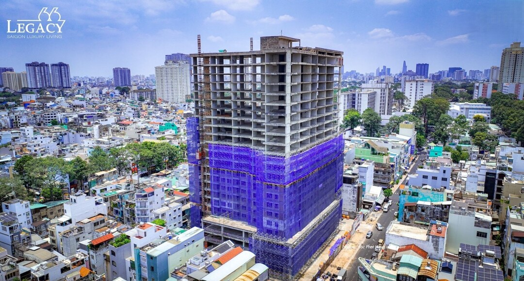 Tiến độ dự án Legacy 66 tháng 8 2026
