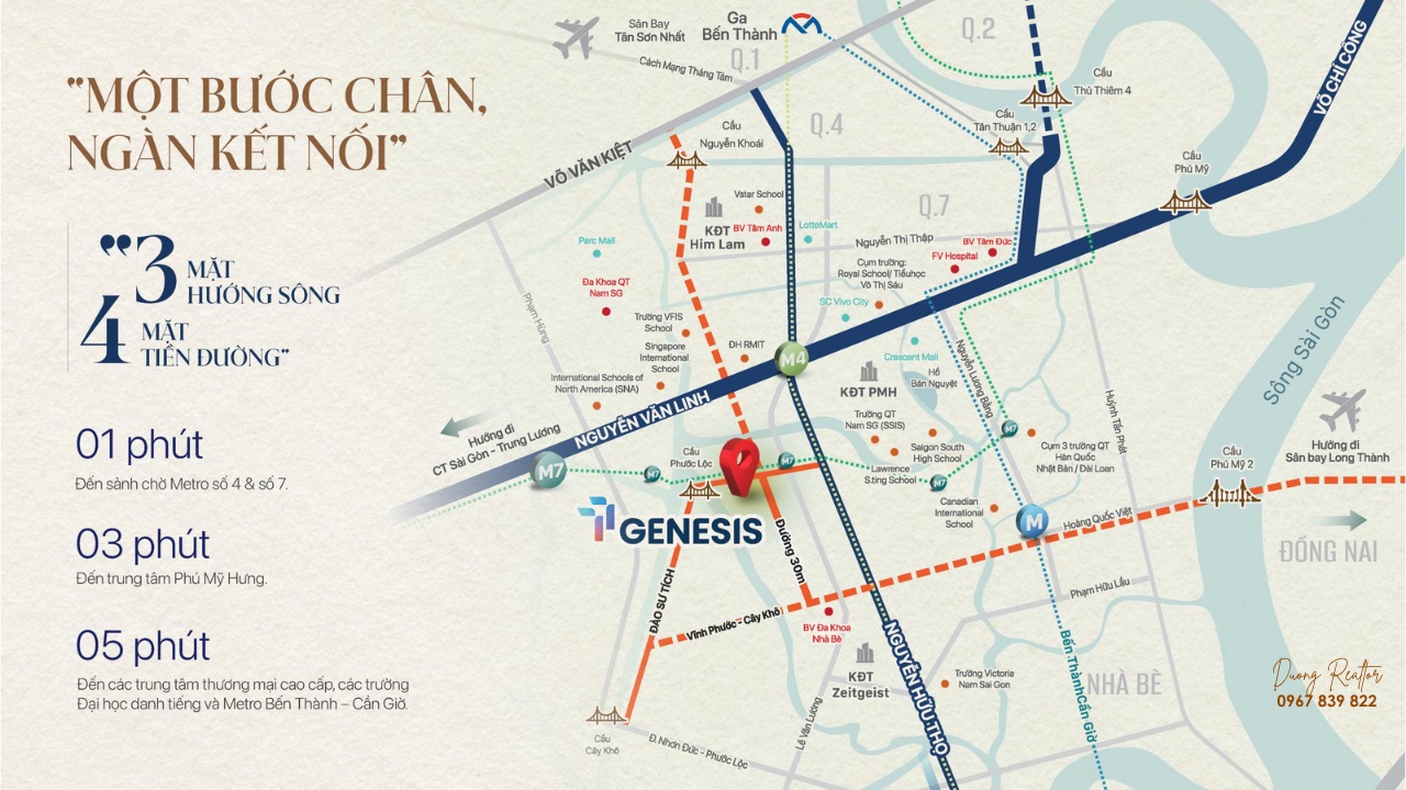 Vị trí dự án TT Genesis