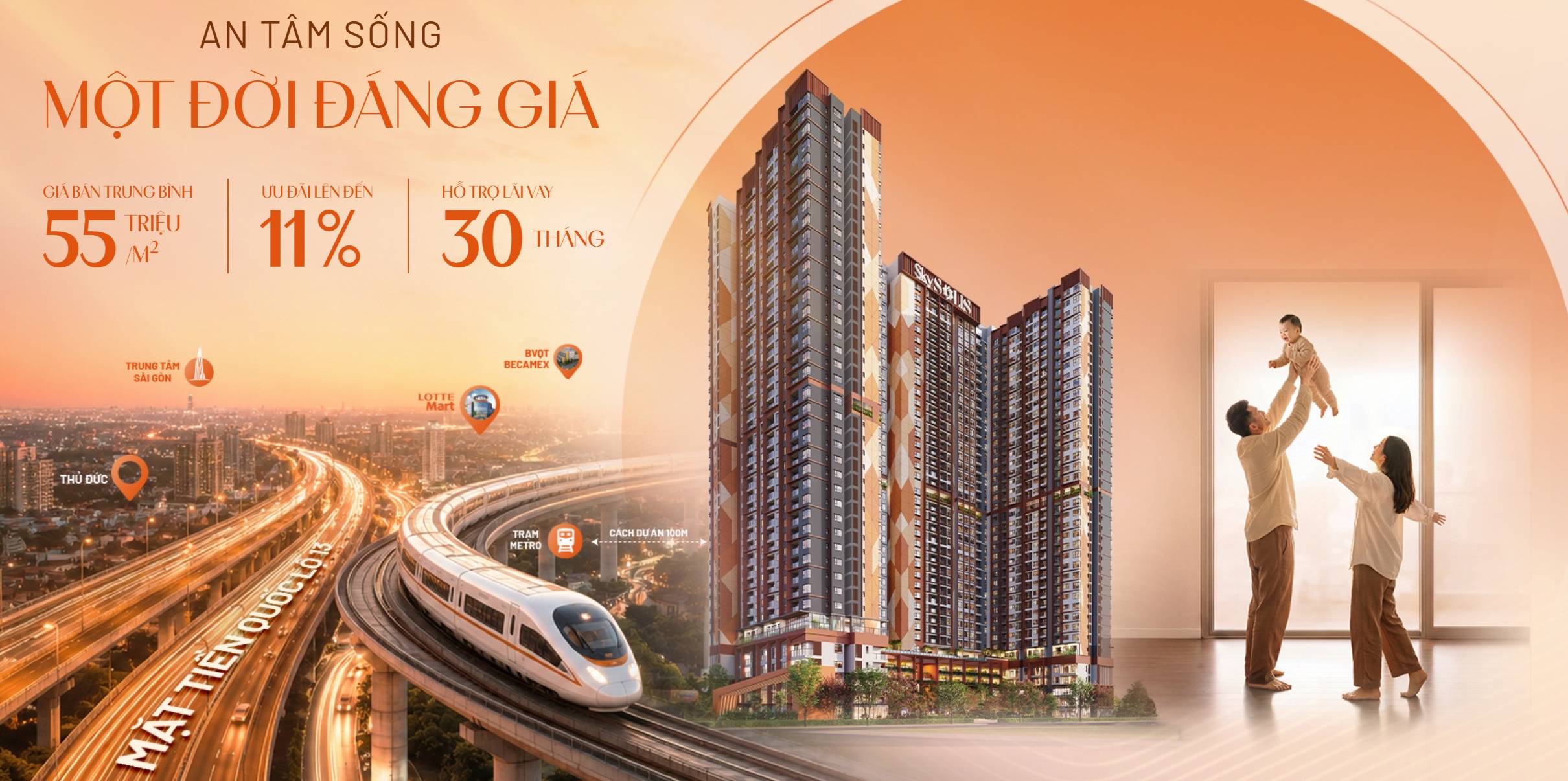 An tâm sống 1 cuộc đời đáng giá tại Sky Solis