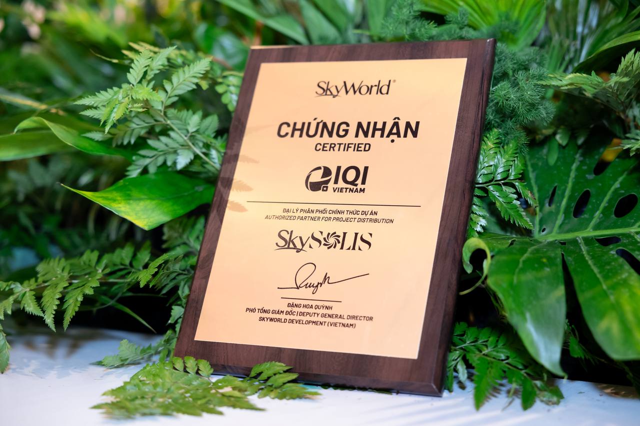 IQI Viet Nam đại lý chiến lược phân phối dự án Skysolis