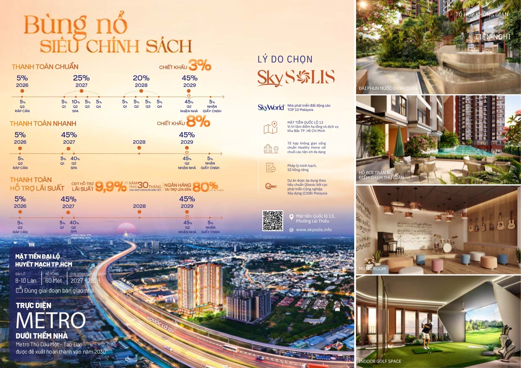 Lịch thanh toán Sky Solis siêu giãn bùng nổ
