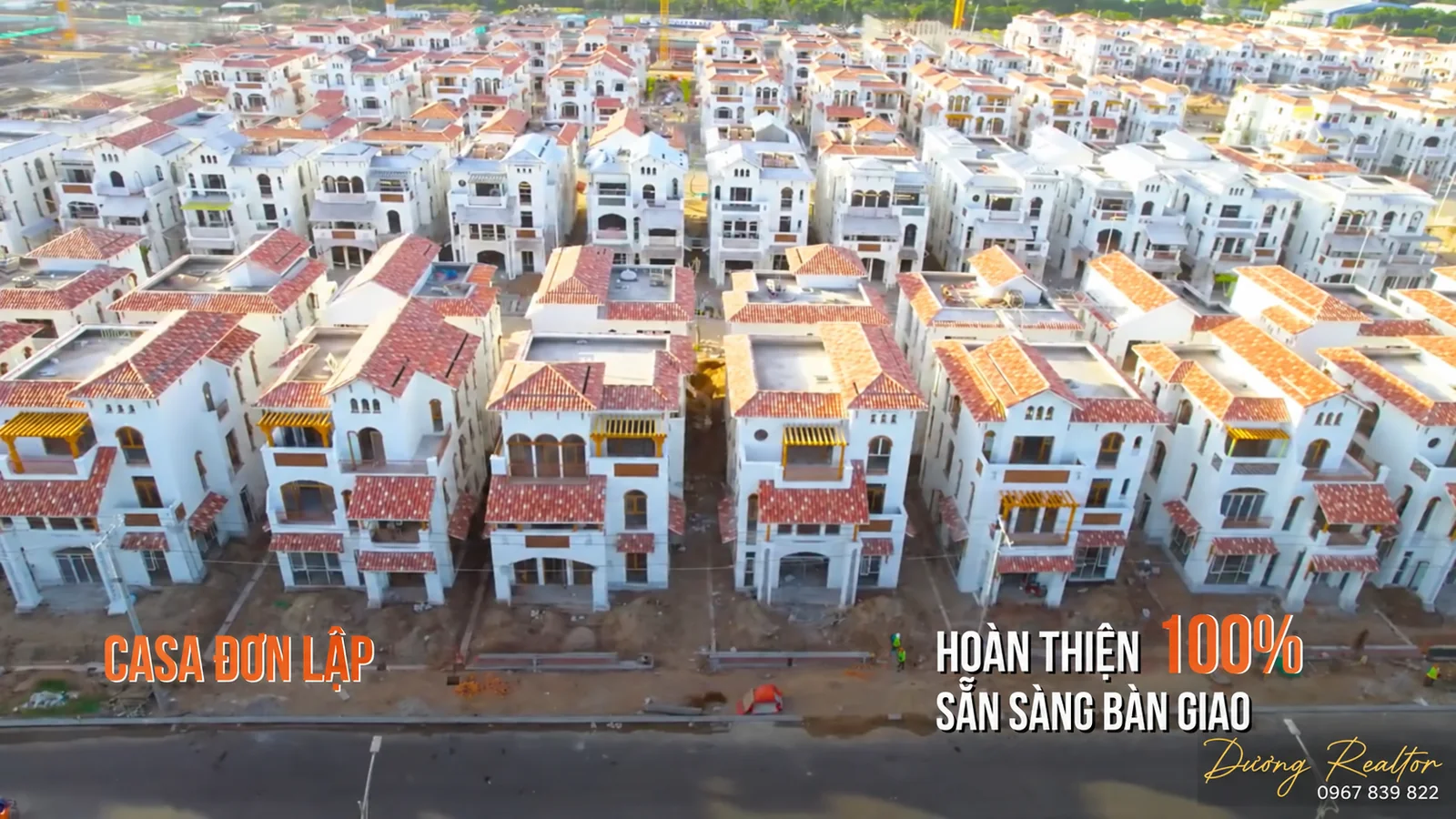 Casa Villa đơn lập Blanca City hoàn thiện 100%, sẵn sàng bàn giao đợt đầu